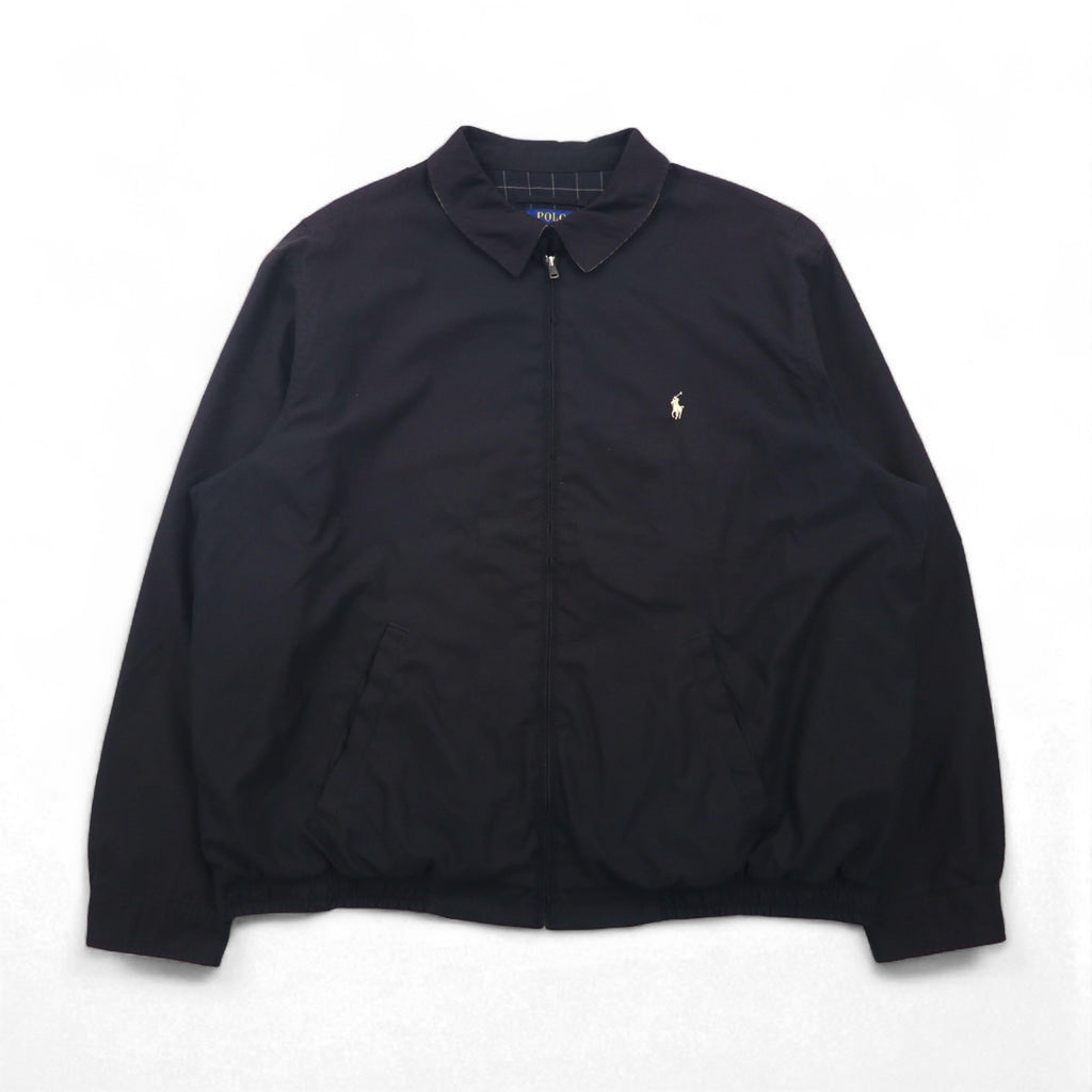 Polo Ralph Lauren Harrington Swing Jacket, Size 2XL, Black, Chin Strap, Small Pony Embroidery