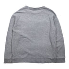 THRASHER MAGAZINE Fire Logo Sweatshirt M Grey Cotton