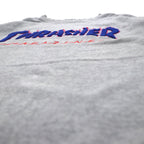 THRASHER MAGAZINE Fire Logo Sweatshirt M Grey Cotton