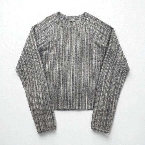 ATELIER BETON ( BIOTOP 取扱い ) パイル ロングスリーブ PILE LONG SLEEVE ニット セーター M グレー 171-18G 日本製