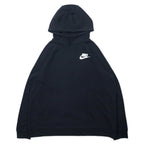 日本然リトテ-古着オンライン-NIKE ルーズフィット プルオーバーパーカー 1X ブラック コットン スウォッシュロゴ Women's Sportswear Rally Hoodie Sz 2X AA0733-010-NIKE Loose Fit Pullover HOODIE 1X Black Cotton Swash Logo Women's Sportswear Rally Hoodie SZ 2X AA0733-010
