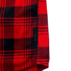 Columbia Titanium Flannel Work Shirt, Medium, Red, Black, Cotton