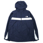 日本然リトテ-古着オンライン-THE NORTH FACE アノラックパーカー M ネイビー ポリエステル ポケッタブル ワンポイントロゴ刺繍 NP0209 日本製-THE NORTH FACE Anorak HOODIE M Navy Polyester Pokettable One Point Logo Embroidery NP0209 Japan MADE