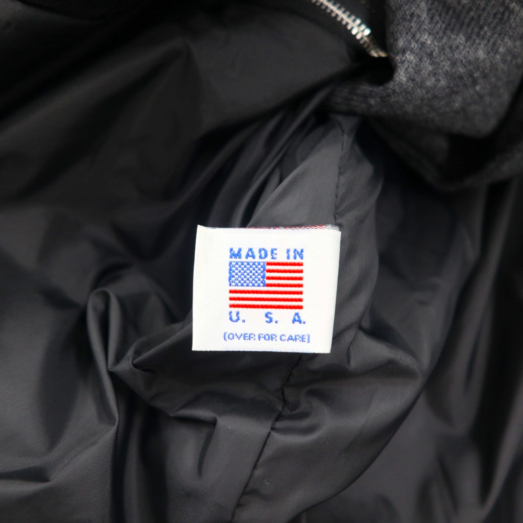 BOTANY500 1980s USA-Made Double-Breasted Trench Coat, XL, Black, with Belt and Detachable Liner and Epaulettes