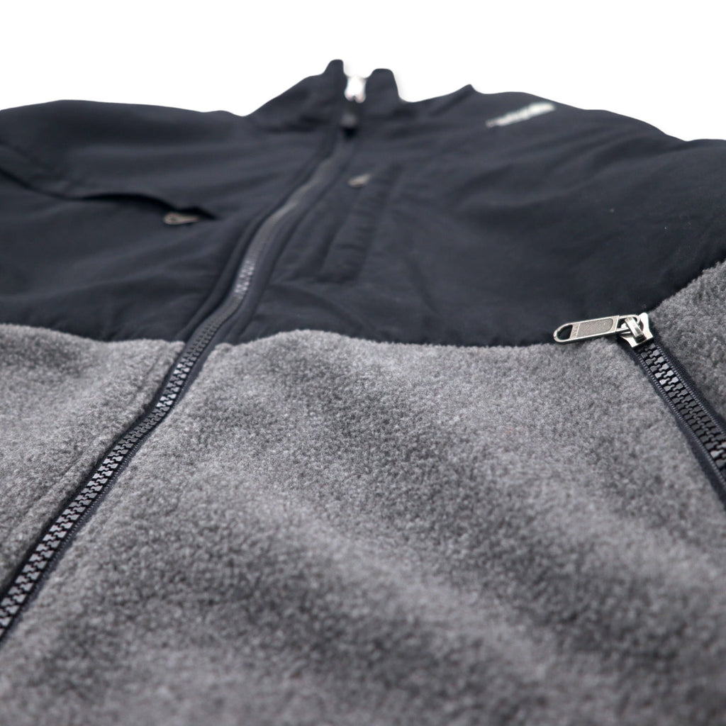 THE NORTH FACE デナリジャケット フリース LL グレー ポリエステル POLARTEC ワンポイントロゴ刺繍 NL45001A