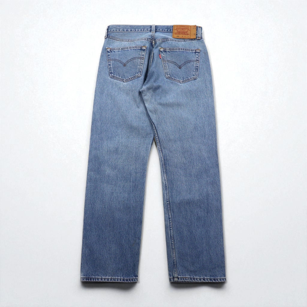 Levi's 90年代 カナダ製 ユーロリーバイス 501 デニムパンツ M インディゴ ブルー ボタンフライ 501 0193