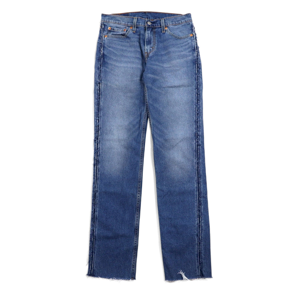 日本然リトテ-古着オンライン-Levi's 511 スリムフィット サイドライン カットオフ デニムパンツ 29 ブルー コットン ジッパーフライ 04511-3327-Levi's 511 Slim Fit Sideline Cutoff Denim Pants 29 Blue Cotton Zipper Fly 04511-3327