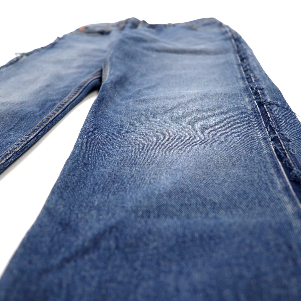 Levi's 511 Slim Fit Sideline Cut-Off Denim Pants Size 29 Blue Cotton Zipper Fly 04511-3327