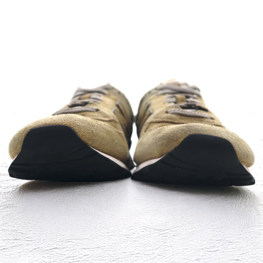 new balance 574 スニーカー 26.5cm ベージュ スエード ML574EBE