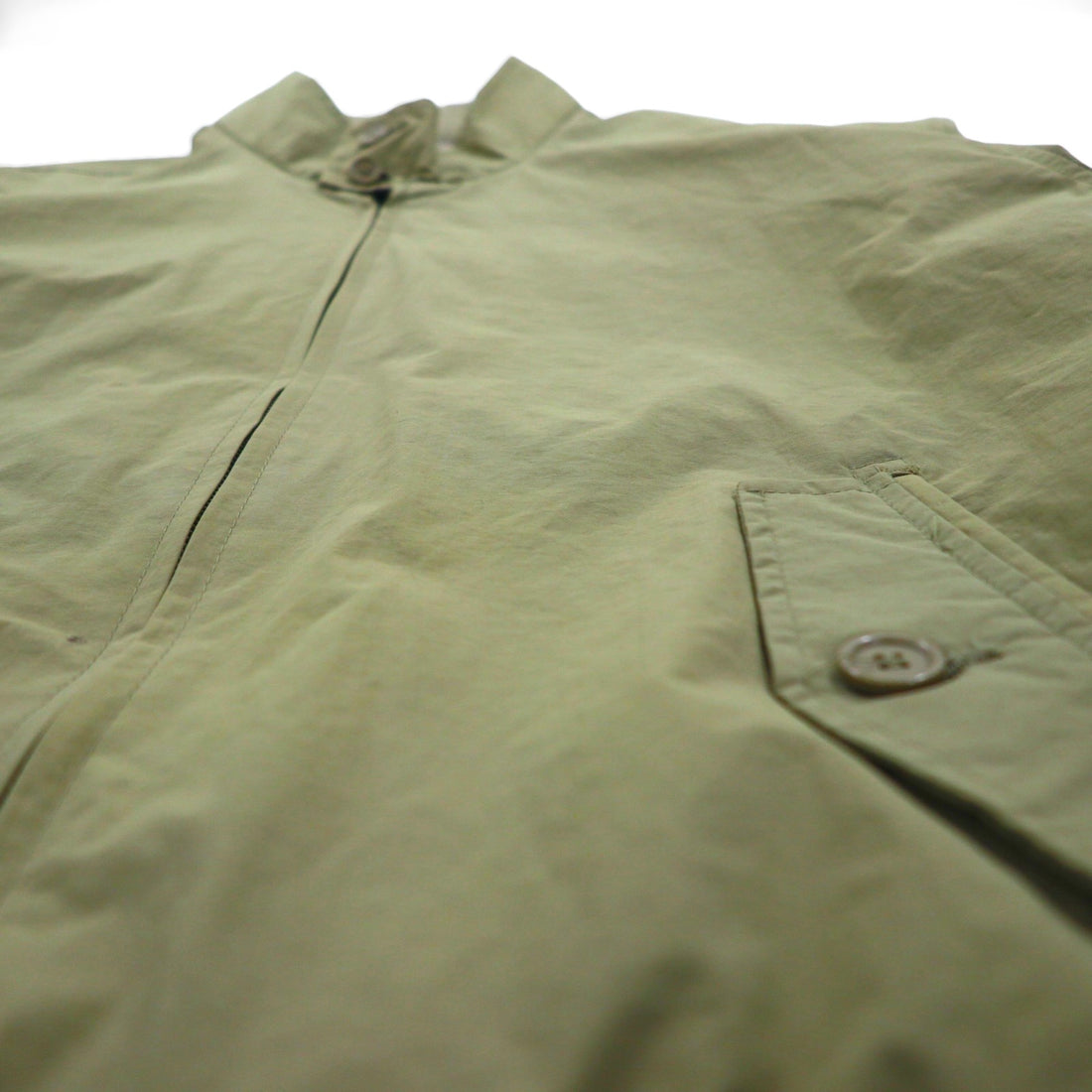 00s Vintage Harrington Jacket スウィングトップ ハリントンジャケット XL ベージュ 裏地 チェック COVINGTON