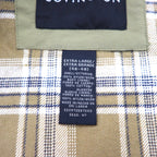 00s Vintage Harrington Jacket スウィングトップ ハリントンジャケット XL ベージュ 裏地 チェック COVINGTON