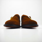 Loake イギリス製 モンクストラップ ドレスシューズ 28cm スエード 真鍮 バックル R404DS 未使用品 グッドイヤーウェルト製法