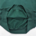 PORT &amp; COMPANY College Print Sweatshirt XL Green Fleece Lined Arch Logo MARINER Made in Honduras