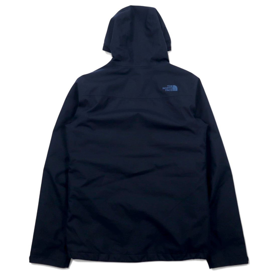 THE NORTH FACE Padded Mountain Parka S Navy Polyester Fleece Liner Logo Embroidery NT51803Z