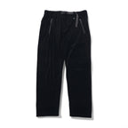 POST O'ALLS EZ TOP Velour Easy Pants, Size L, Black, 3602-V3, Made in Japan
