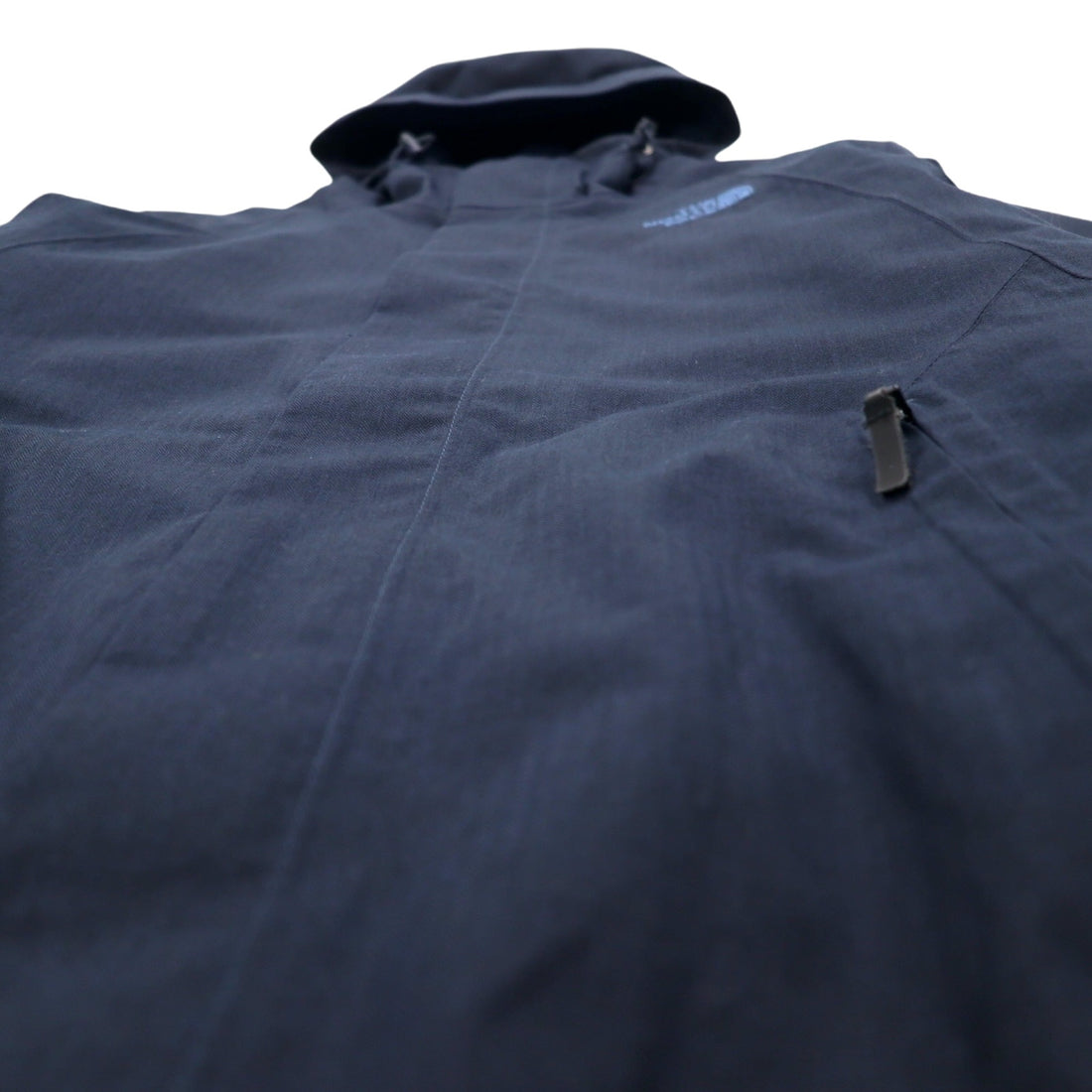 THE NORTH FACE Padded Mountain Parka S Navy Polyester Fleece Liner Logo Embroidery NT51803Z