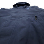 THE NORTH FACE Padded Mountain Parka S Navy Polyester Fleece Liner Logo Embroidery NT51803Z