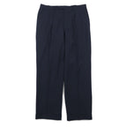LANVIN en Bleu 3B Suit Set Up L Navy Striped Wool Made in Japan