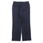 LANVIN en Bleu 3B Suit Set Up L Navy Striped Wool Made in Japan