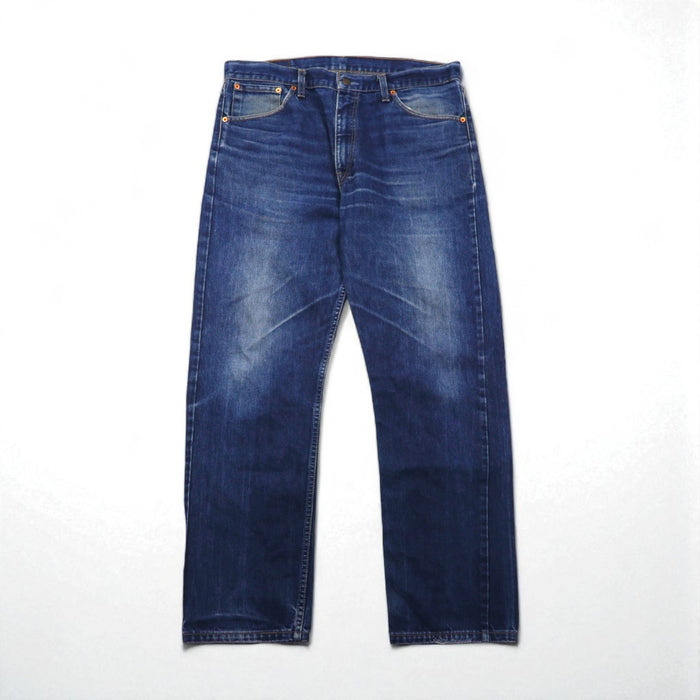Levi's 00年代 イギリス製 521 ユーロモデル デニムパンツ ジーンズ L インディゴ 00521 0202