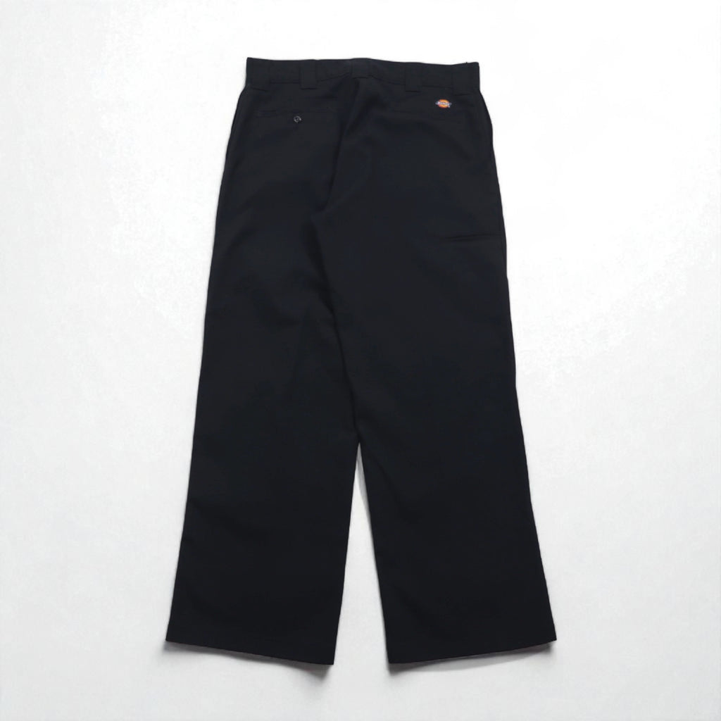 Dickies Loose Fit Double Knee Work Chino Pants, Size L, Black, 85283FBK, Made in Mexico