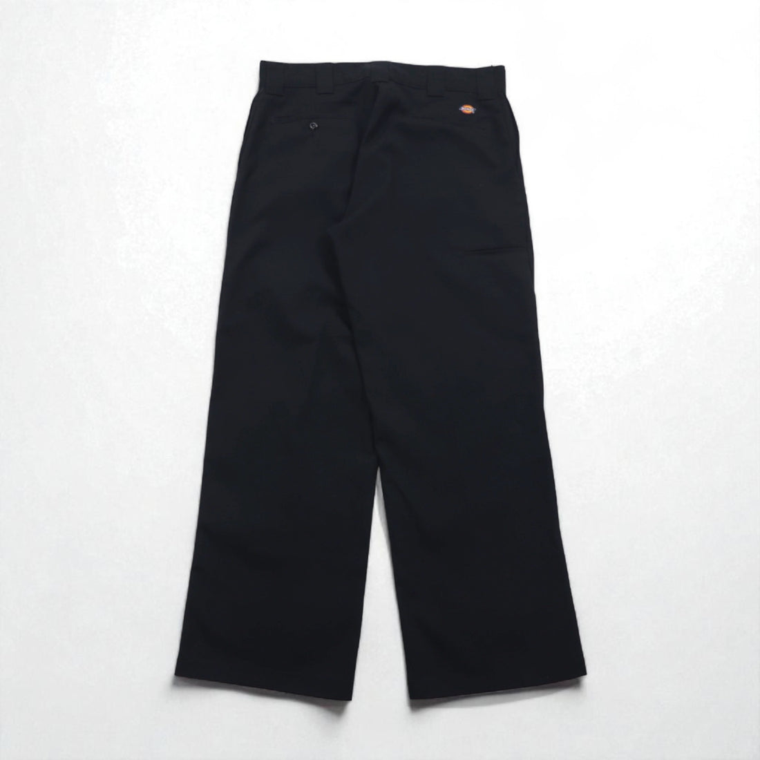 Dickies Loose Fit Double Knee Work Chino Pants, Size L, Black, 85283FBK, Made in Mexico