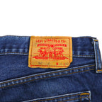 Levi's 00年代 イギリス製 521 ユーロモデル デニムパンツ ジーンズ L インディゴ 00521 0202