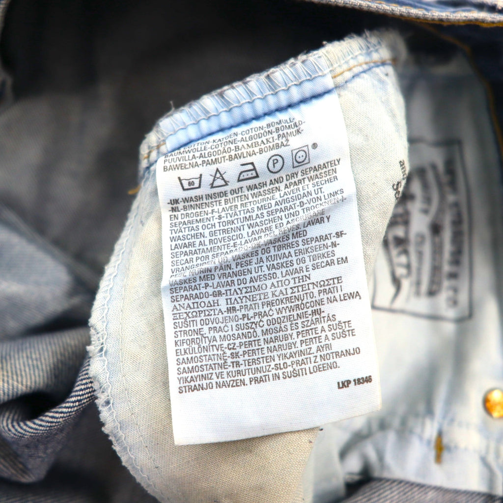 Levi's 00年代 イギリス製 521 ユーロモデル デニムパンツ ジーンズ L インディゴ 00521 0202