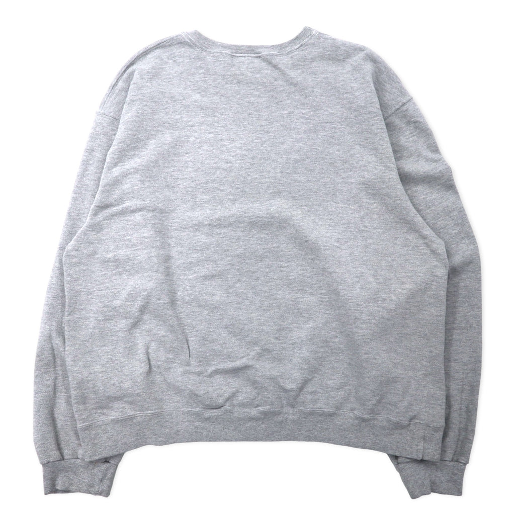 Champion フットボール プリント スウェット XL グレー コットン NFL DALLAS COWBOYS 前V ビッグサイズ