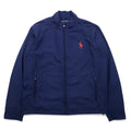 日本然リトテ-古着オンライン-POLO GOLF RALPH LAUREN スウィングトップ ハリントンジャケット L ネイビー ポリエステル 防水 パッカブル ポニープリント-POLO GOLF RALPH LAUREN Swing Top Harrington Jacket L Navy Polyester Waterproof Packable Pony Print
