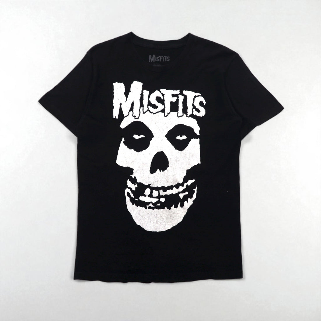 MISFITS Rock Band T-Shirt, Size M, Black Cotton, Crimson Ghost