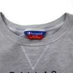 Champion フットボール プリント スウェット XL グレー コットン NFL DALLAS COWBOYS 前V ビッグサイズ
