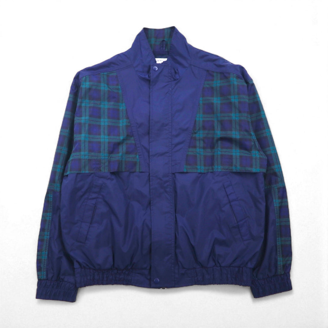 90s Vintage Windbreaker Sports Jacket, Nylon Check, XL, Golf Life