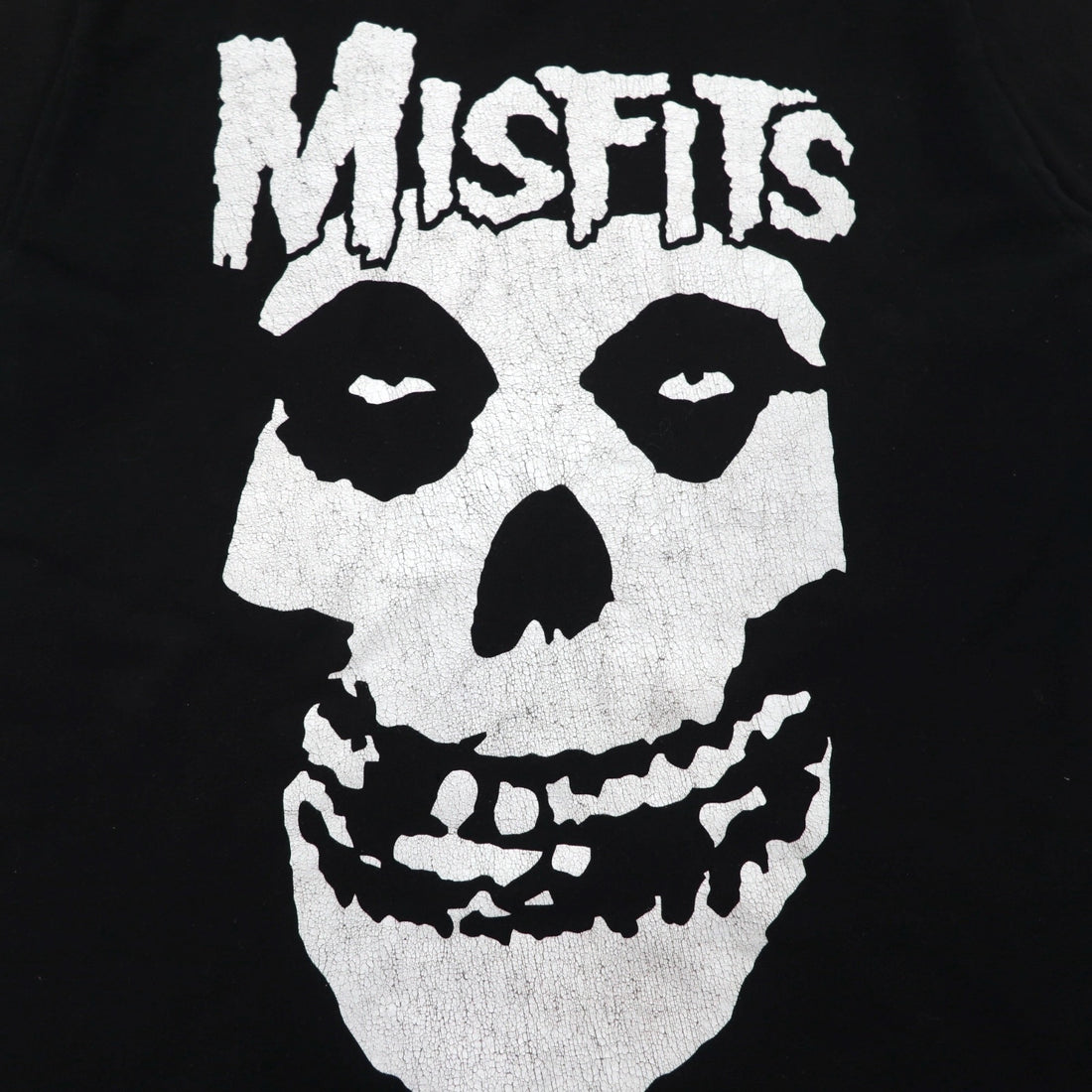 MISFITS Rock Band T-Shirt, Size M, Black Cotton, Crimson Ghost