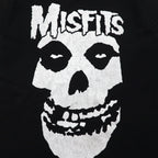 MISFITS Rock Band T-Shirt, Size M, Black Cotton, Crimson Ghost