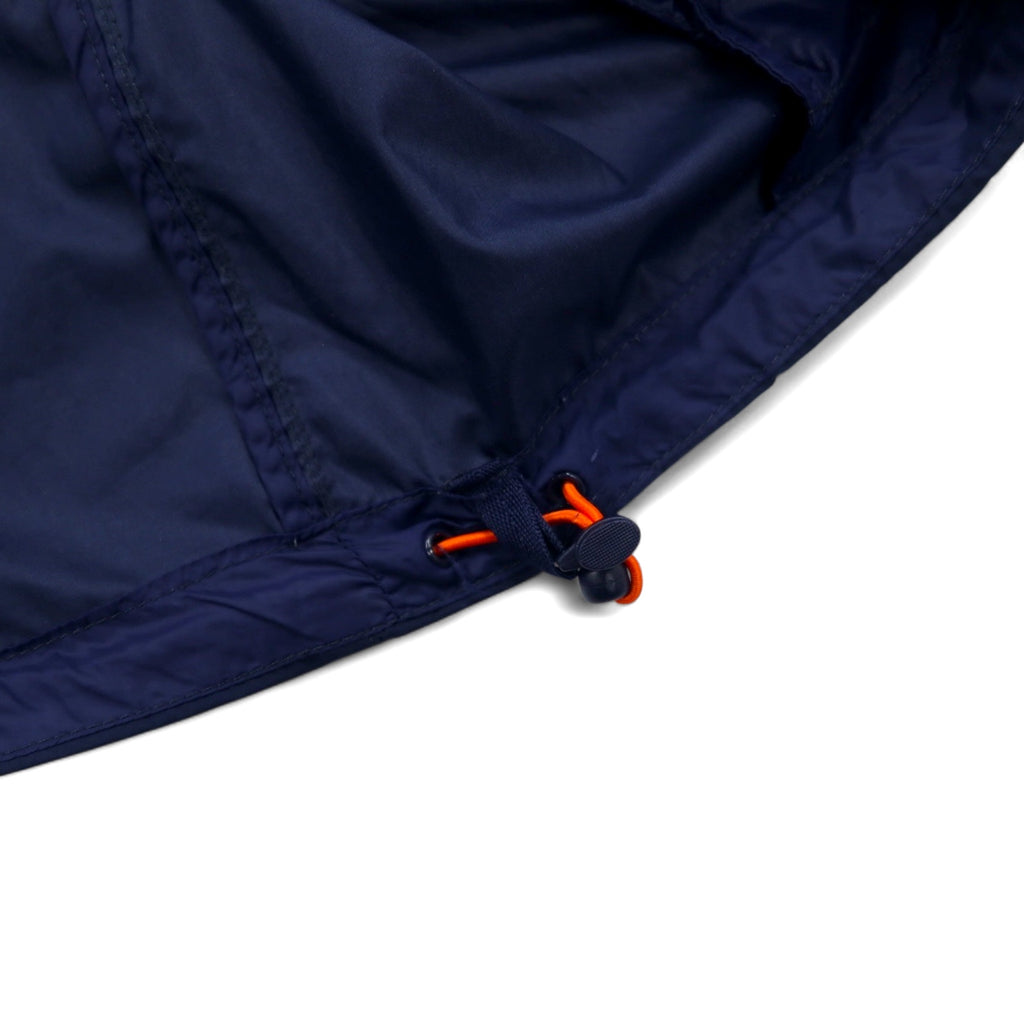 POLO GOLF RALPH LAUREN Swing Top Harrington Jacket L Navy Polyester Waterproof Packable Pony Print