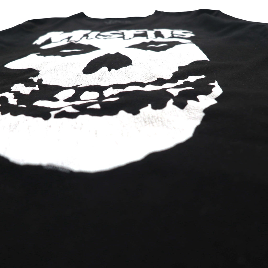 MISFITS Rock Band T-Shirt, Size M, Black Cotton, Crimson Ghost