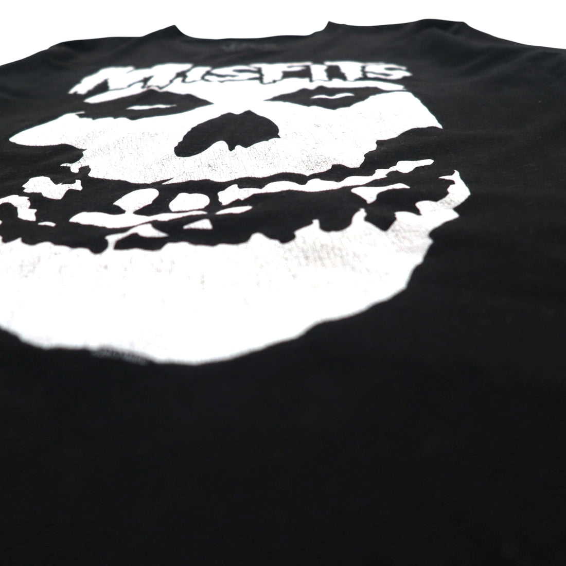 MISFITS Rock Band T-Shirt, Size M, Black Cotton, Crimson Ghost