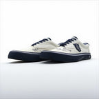 Ralph Lauren low-top sneakers, size 25.5cm, canvas, THORTON III-NE, skull patch, 01087 J18