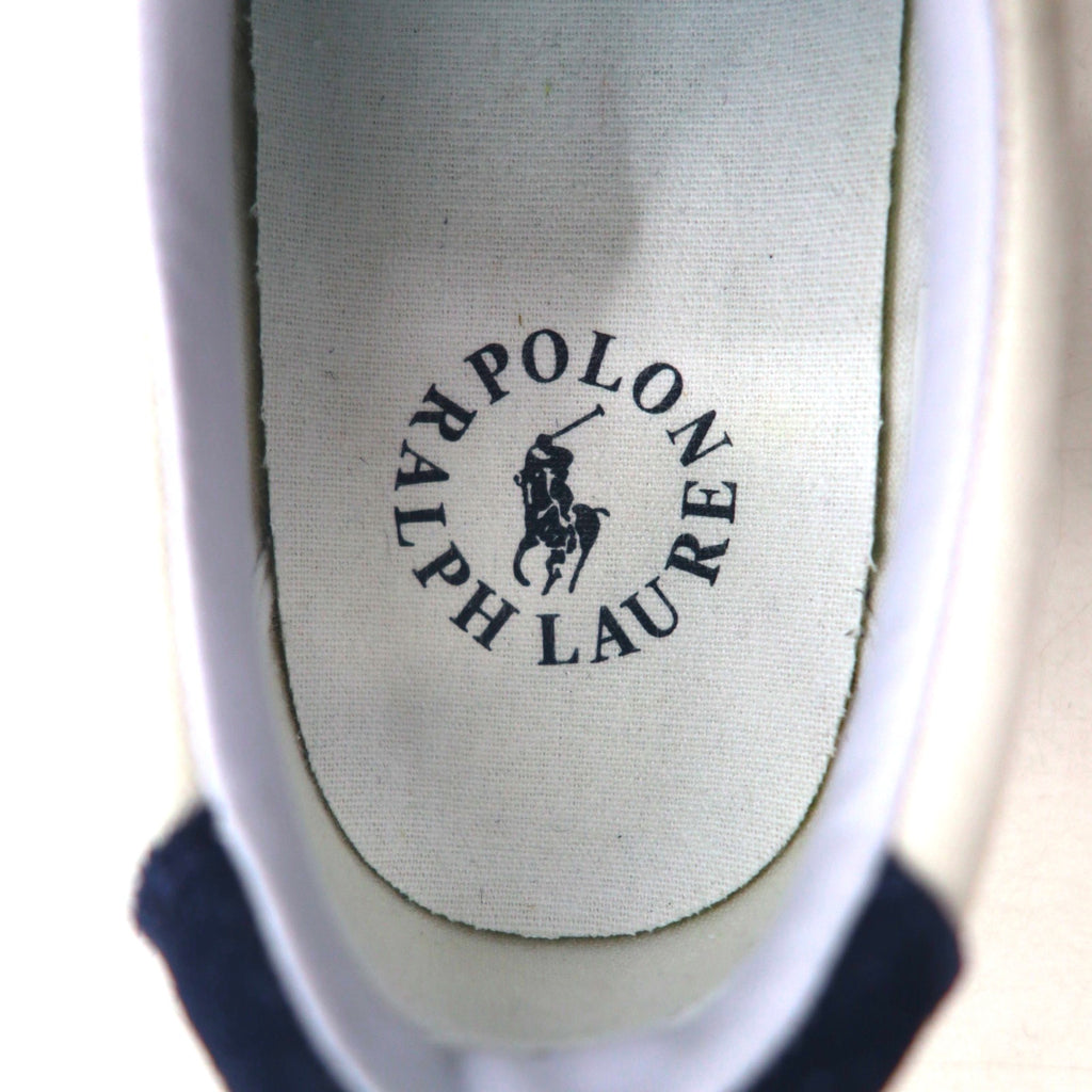 Ralph Lauren low-top sneakers, size 25.5cm, canvas, THORTON III-NE, skull patch, 01087 J18