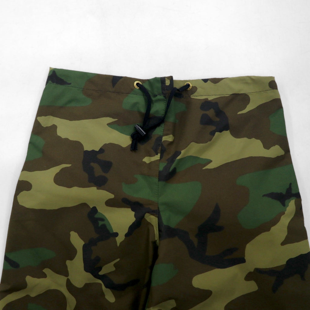 US ARMY 90年代 ゴアテックス GORE-TEX オーバーパンツ ナイロンパンツ M カーキ カモフラ U.S.CAVALRY