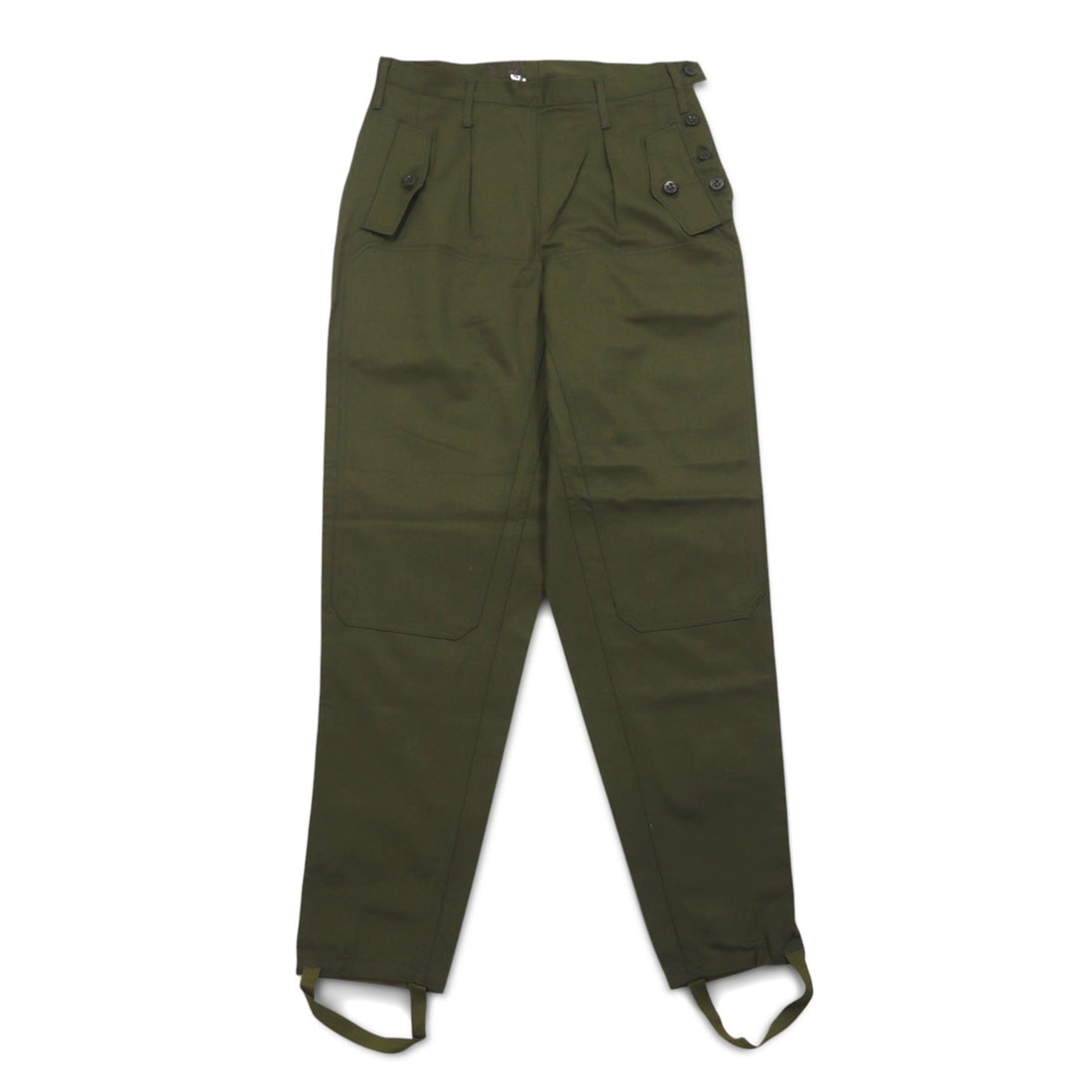 Vintage Czech Army Czech Army M-85 Double Knee Field Cargo Pants L Khaki Military Deadstock Unused