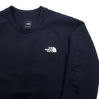THE NORTH FACE テックエアー スウェット M ブラック ポリエステル レーヨン 袖ロゴ Tech Air Sweat Crew NT12087