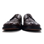 COLE HAAN Split Toe U-Tip Dress Shoes 26.5cm Brown Leather 01595