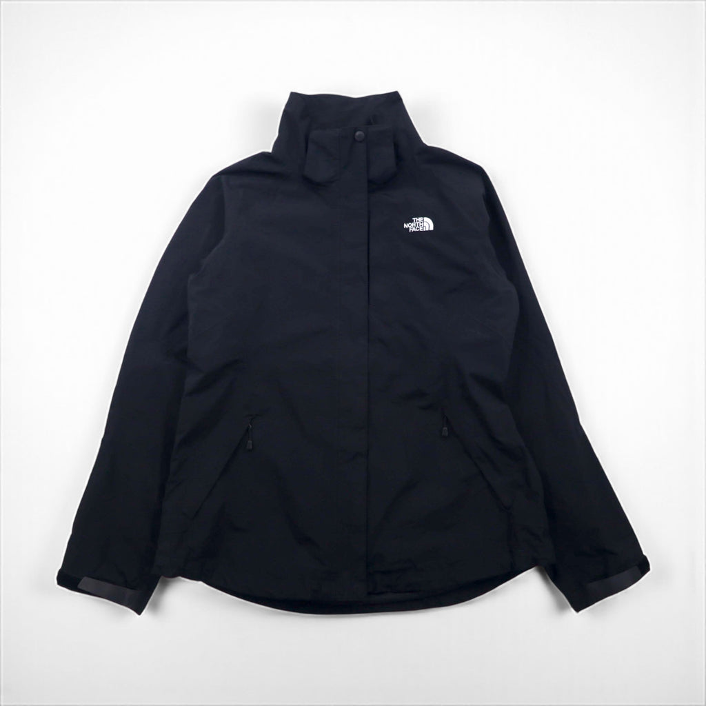 THE NORTH FACE HYVENT Mountain Parka, Black, Waterproof, Boundary Triclimate Jacket, AMVD Double Zip, US Standard