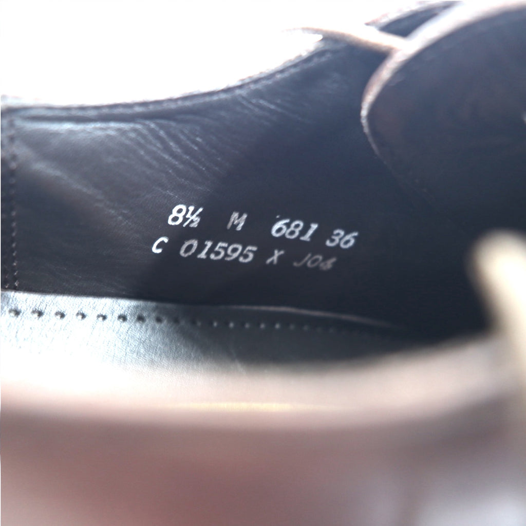 COLE HAAN Split Toe U-Tip Dress Shoes 26.5cm Brown Leather 01595