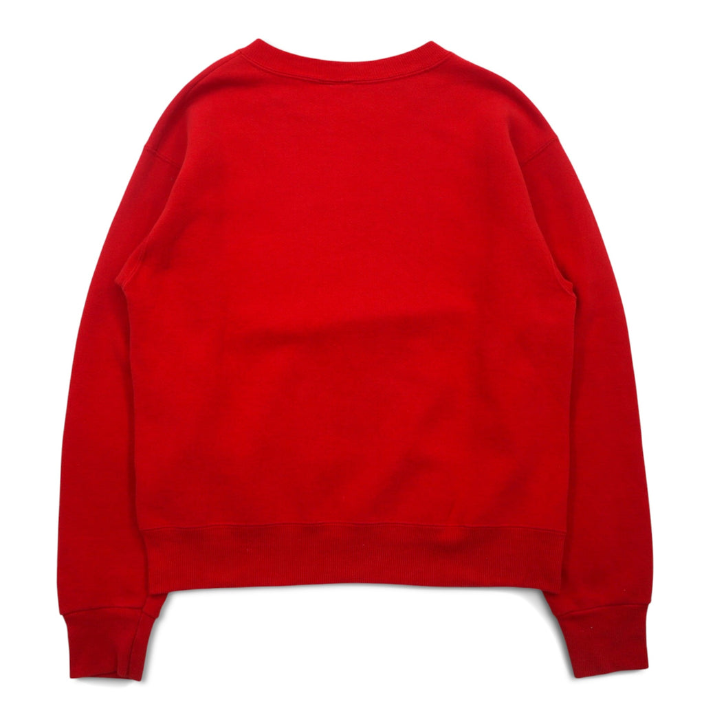 Made in USA 90s NBA Chicago Bulls CHICAGO BULLS Print Sweatshirt L Red NUTMEG