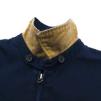 Polo Ralph Lauren 90s Swing Top Harrington Jacket, Size L, Navy, Small Pony Embroidery, Chin Strap