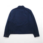 Polo Ralph Lauren 90s Swing Top Harrington Jacket, Size L, Navy, Small Pony Embroidery, Chin Strap
