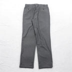 LAUREN RALPH LAUREN タック スラックスパンツ L グレー チェック ポリエステル WASHABLE
